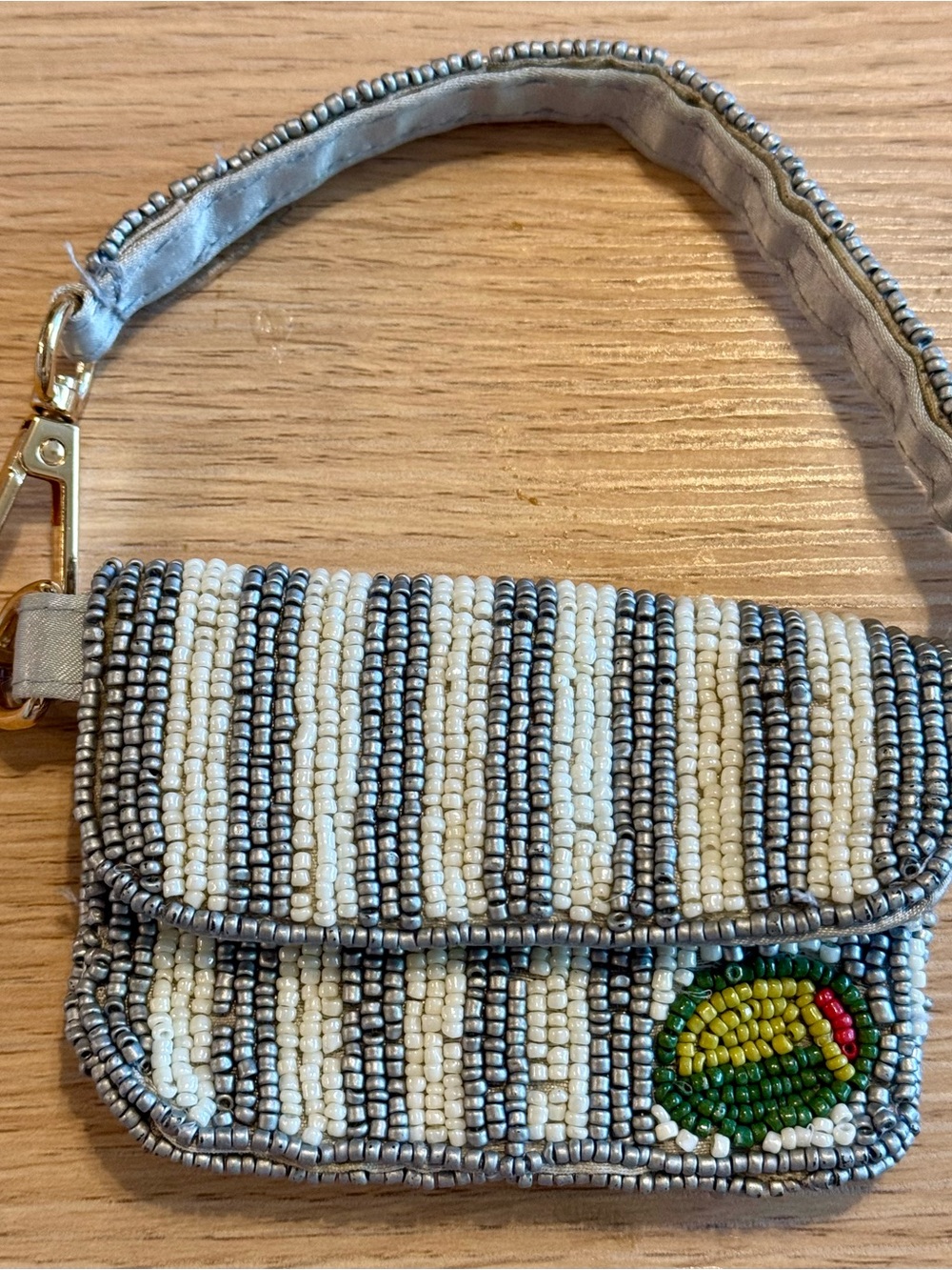 Sincerely Jules Beaded Martini Olives Mini Bag Charm
